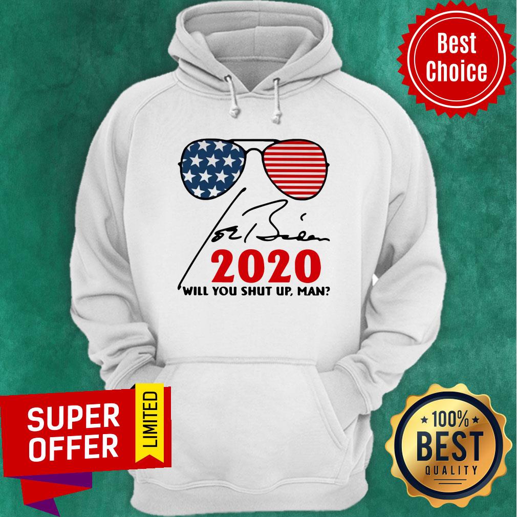Premium Joe Biden 2020 Will You Shut Up Man Signature Shirt - Image 2