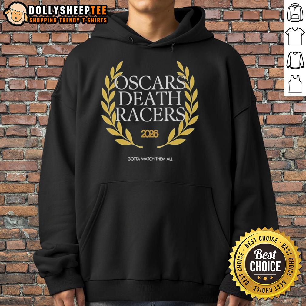 Awesome Oscars Death Racers 2026 Logo T-Shirt - Image 2