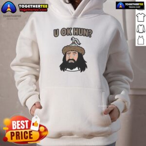 Alternative view of Awesome U Ok Hun Attila The Hun Face Cartoon T-Shirt