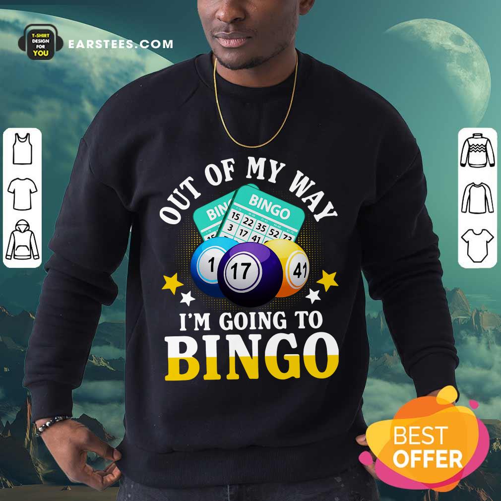 Top I'm Going To Bingo Shirt - Image 3