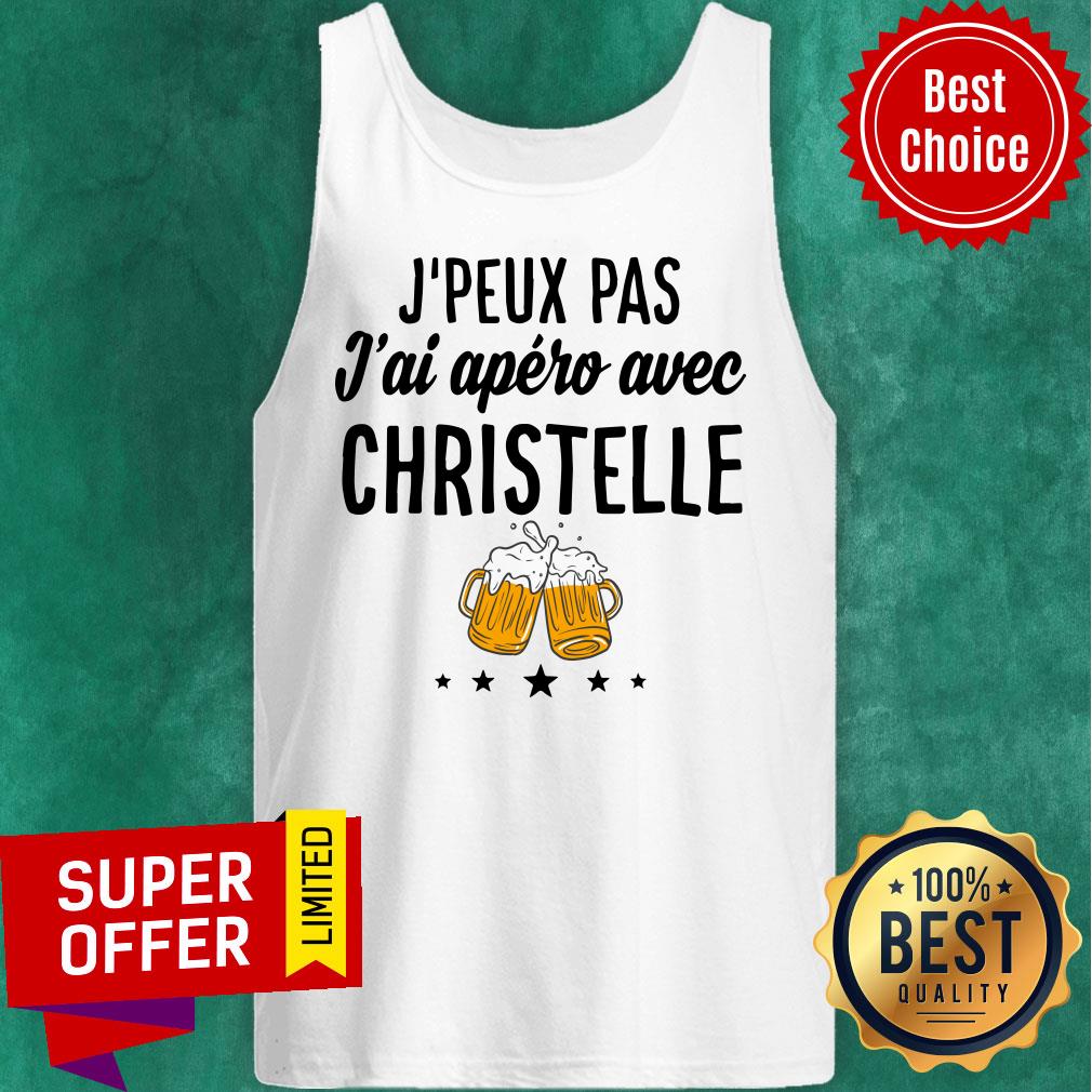 J'peux Pas J'ai Apero Avec Christelle Shirt - Image 3