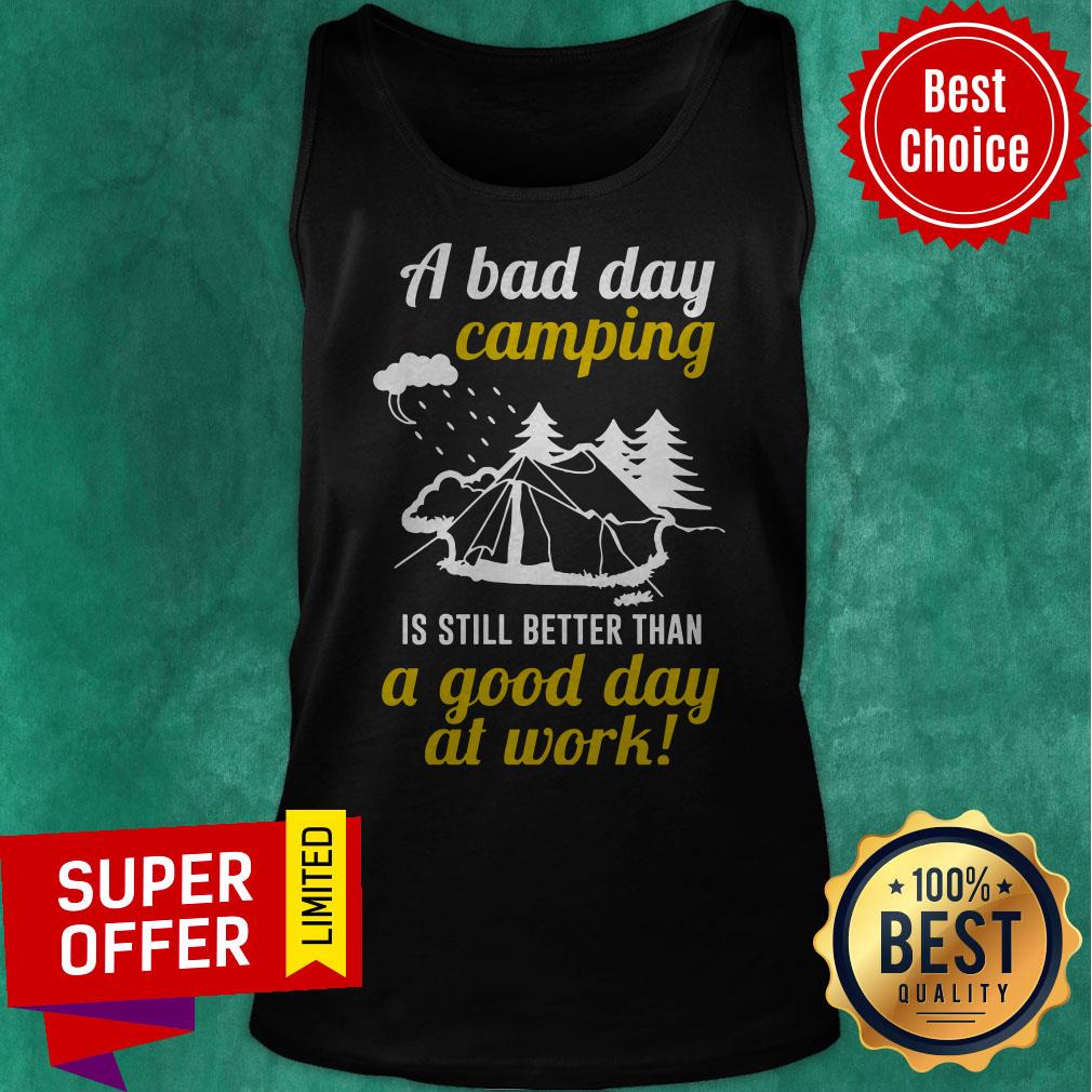 Nice A Bad Day Camping Shirt - Image 5