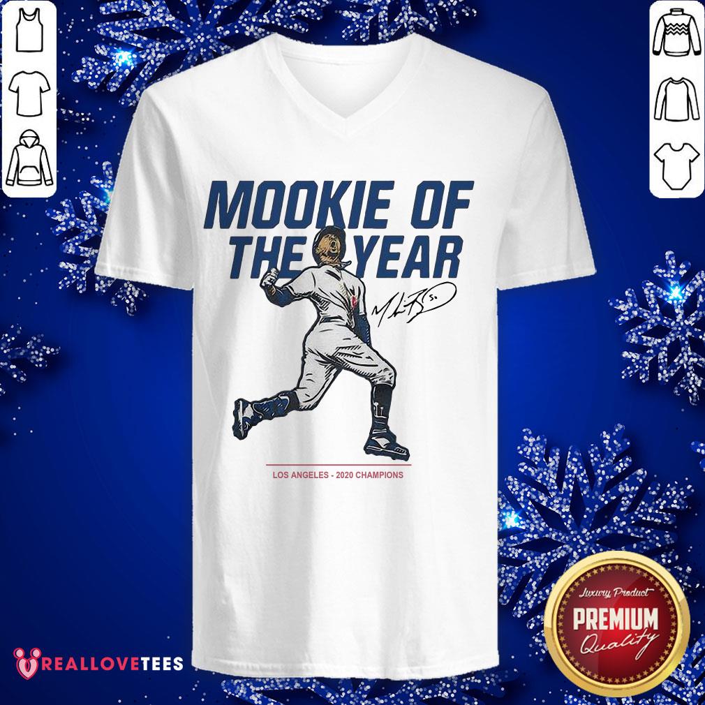 Perfect Mookie Of The Year Los Angeles 2020 Chapions Shirt - Image 5