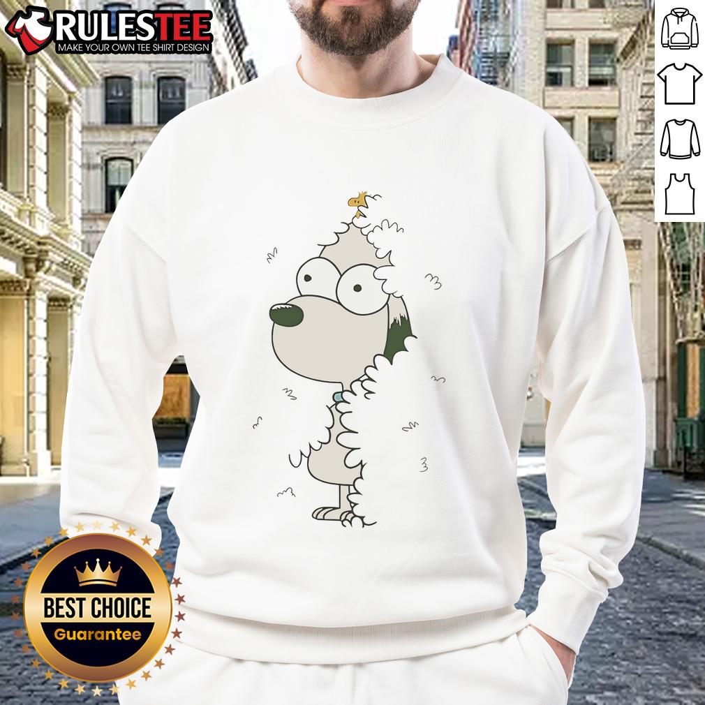 Nice Snoopy And Woodstock Bush X Simpsons T-Shirt - Image 5