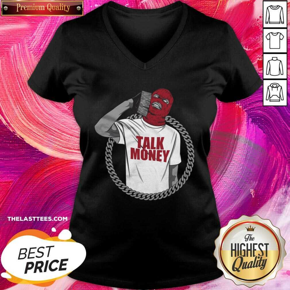 Funny Talk Money Million Dolla Motive Shirt - Image 2