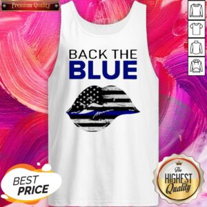 Alternative view of Great Lip Back The Blue America Shirt