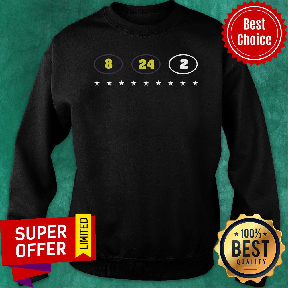 Good 8 24 2 Kobe Gianna Bryant Tribute Shirt - Image 5