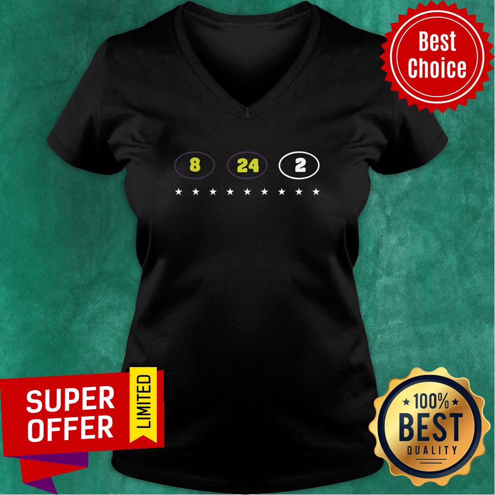 Good 8 24 2 Kobe Gianna Bryant Tribute Shirt - Image 3