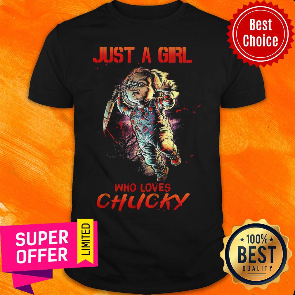 Official Just A Girl Who Loves Chucky Halloween Shirt
