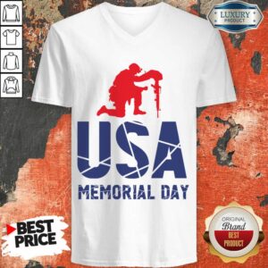 Alternative view of USA Honor Memorial Day Shirt
