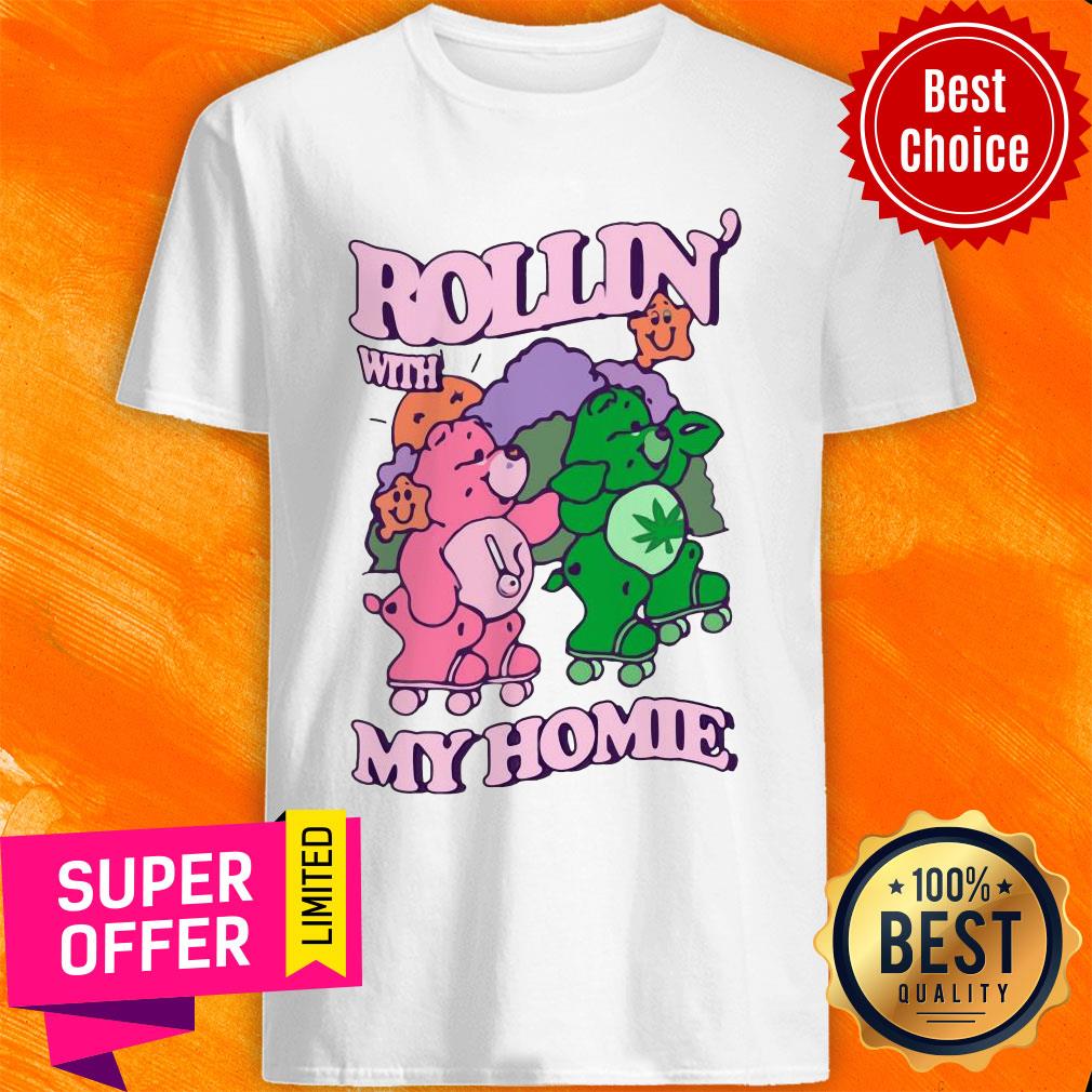 Casual Care Bear Rollin’ With My Homie Shirt