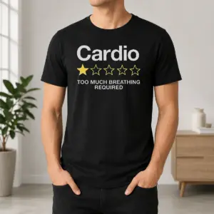 Funny Cardio 1 Star Shirt