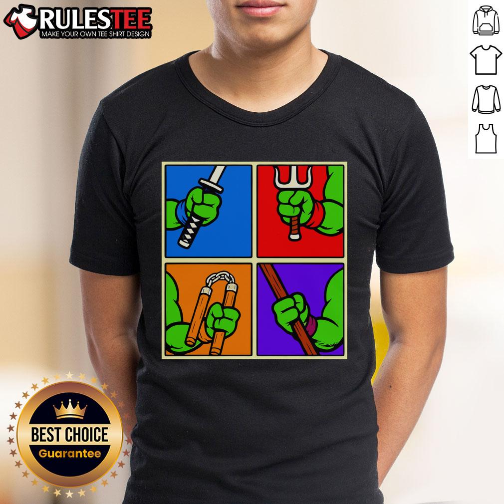 Good Teenage Mutant Ninja Turtles Ninja Weapons T-Shirt