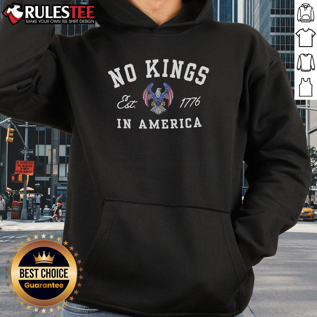 Hot No Kings In America 1776 4th Of July Protest T-Shirt - Image 2