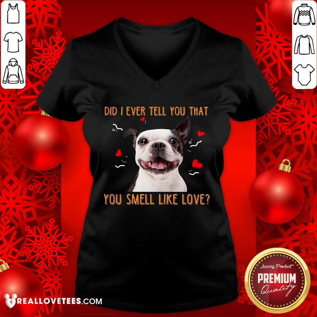 Boston Terrier Did I Ever Tell You That Shirt - Image 3