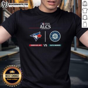 Top Toronto Blue Jays Vs Seattle Mariner 2025 ALCS Matchup MLB Postseason Game Day T-Shirt