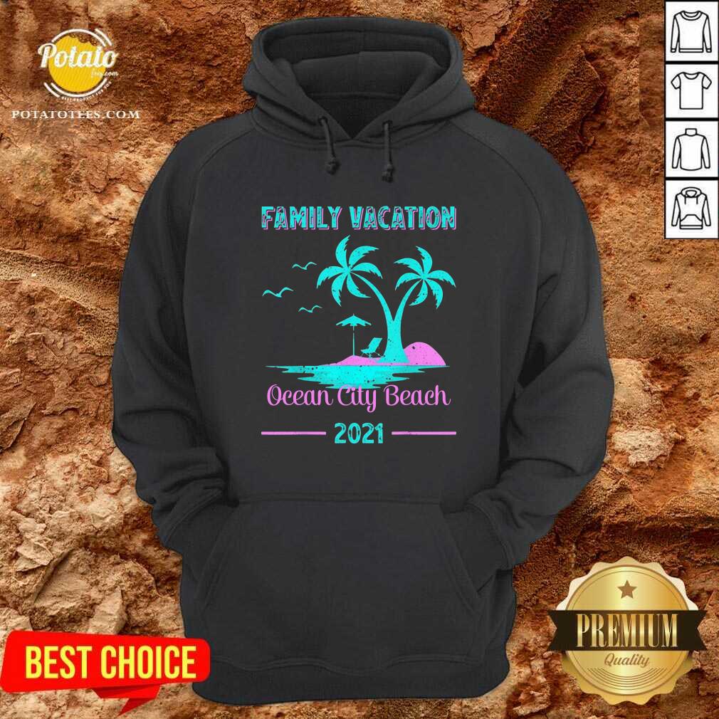 Family Vacation 2021 Maryland Ocean City Beach Shirt - Image 5