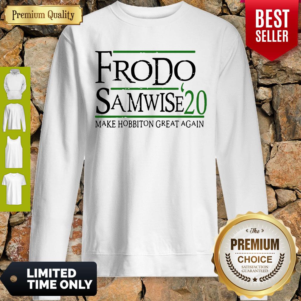Top Frodo Samwise 2020 Make Hobbiton Great Again Shirt - Image 3