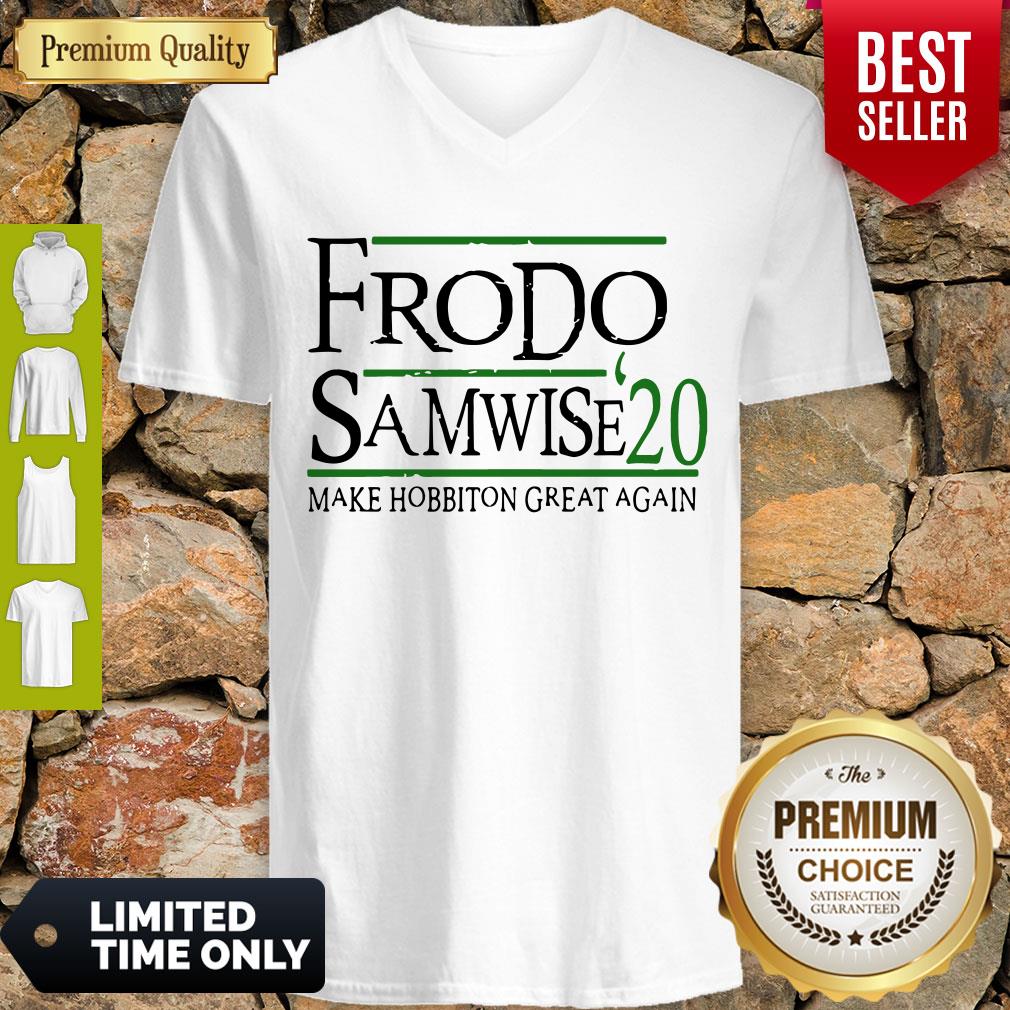 Top Frodo Samwise 2020 Make Hobbiton Great Again Shirt - Image 5
