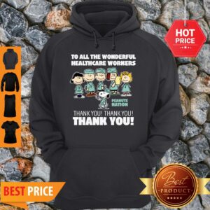 Alternative view of Premium The Peanuts To All The Wonderful Healthcare Workers Peanuts Nation Thank You Shirt