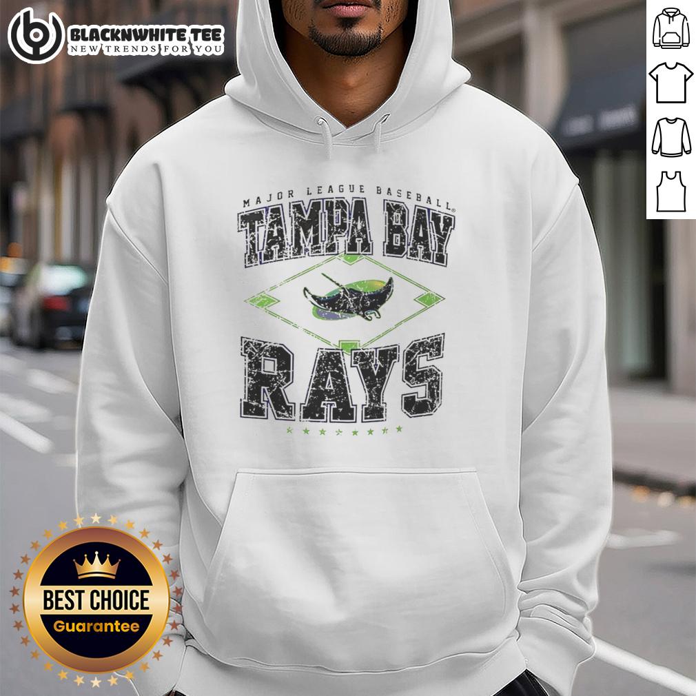 Awesome Tampa Bay Rays Major League Baseball Cooperstown Diamond T-Shirt - Image 2