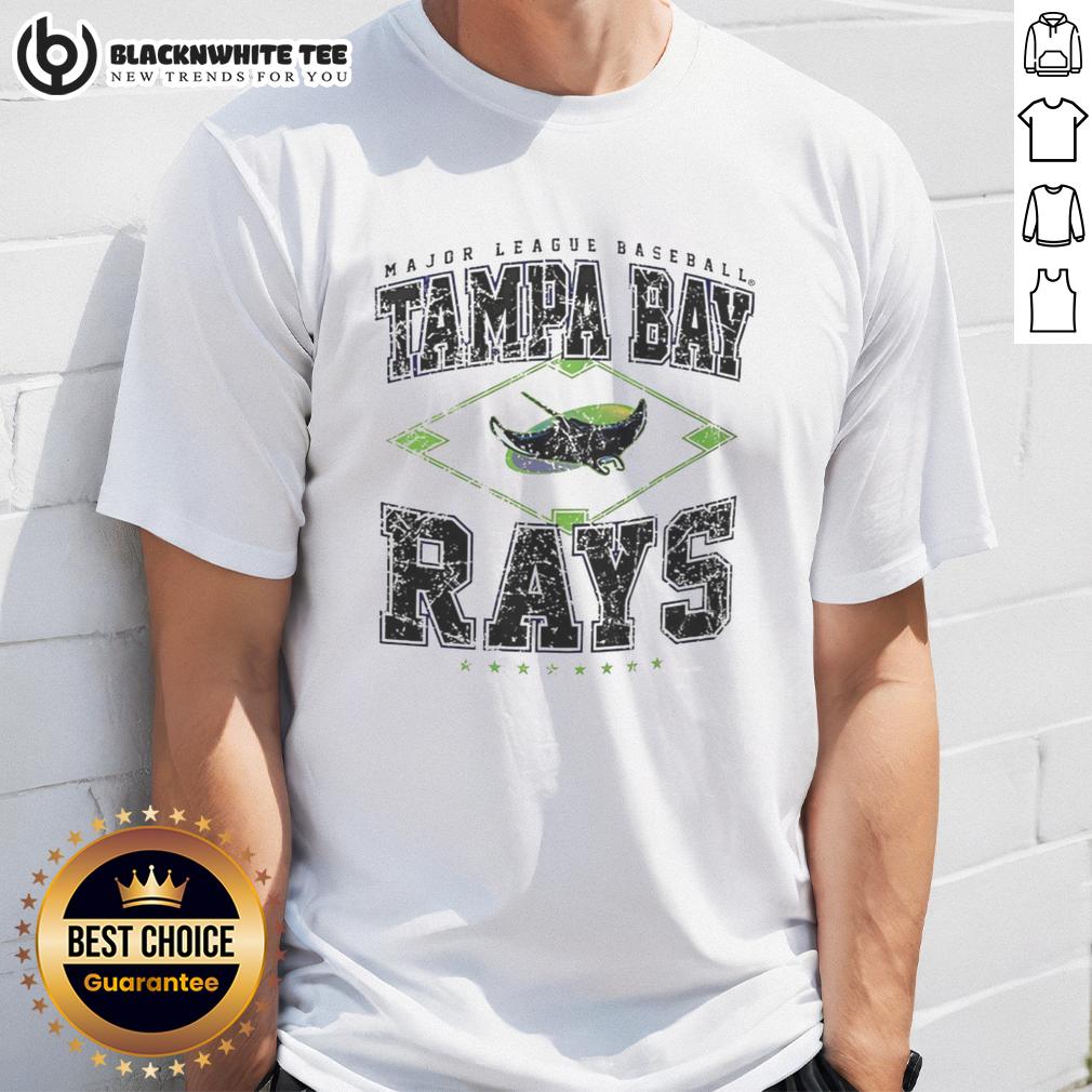 Awesome Tampa Bay Rays Major League Baseball Cooperstown Diamond T-Shirt