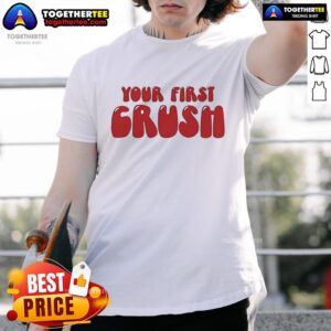 Official Trish Stratus With Your First Crush T-Shirt