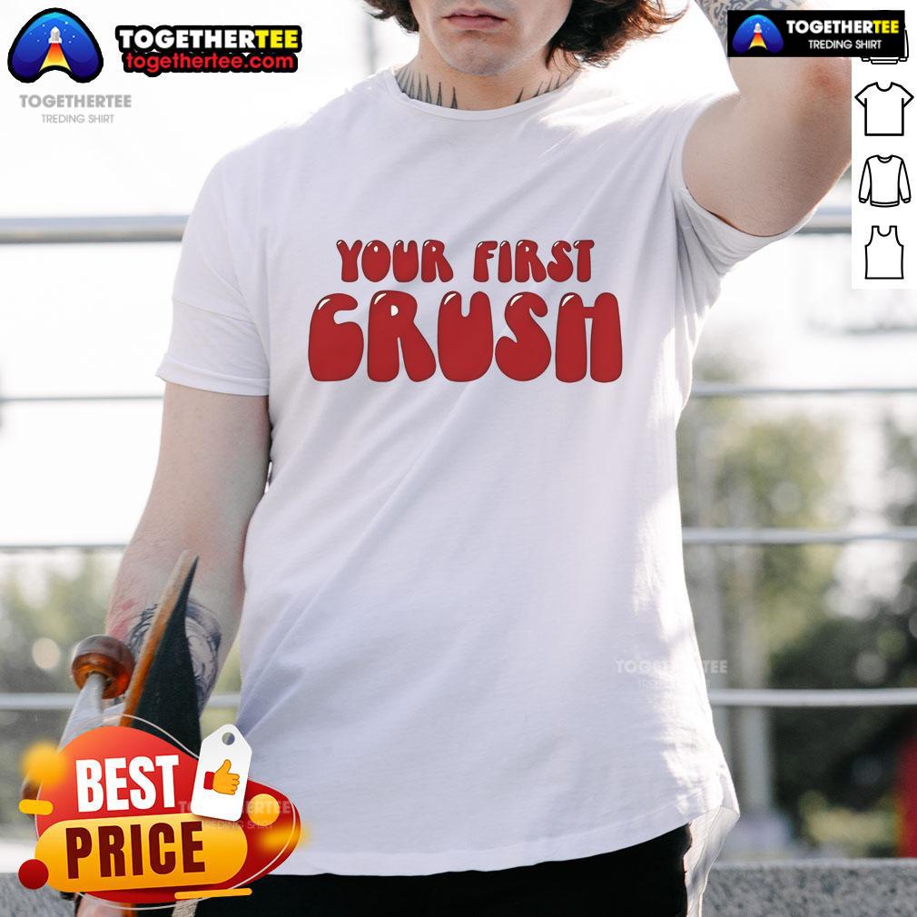 Official Trish Stratus With Your First Crush T-Shirt