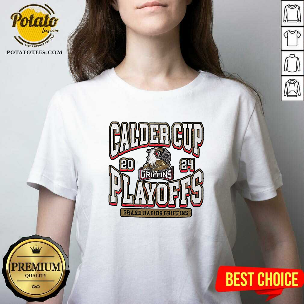 AHL Grand Rapids Griffins 2024 Calder Cup Playoffs T-Shirt - Image 3