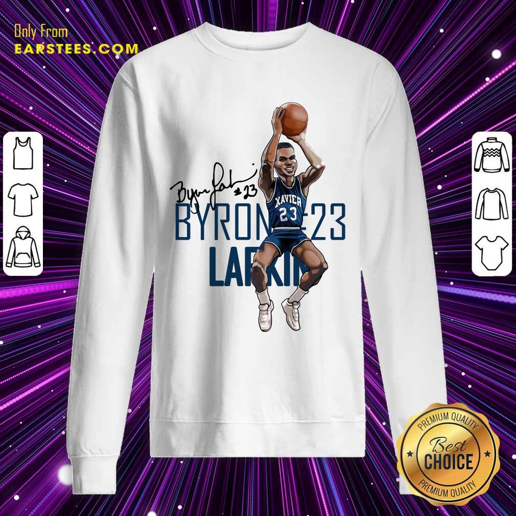 Byron Larkin Basketball Signature Shirt - Image 3