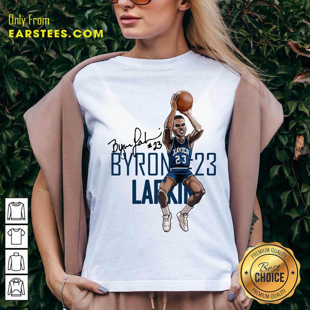 Byron Larkin Basketball Signature Shirt - Image 4