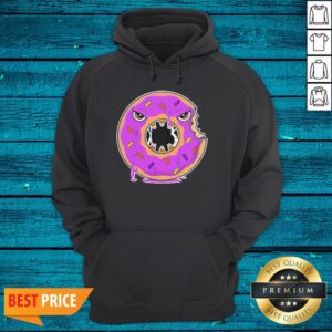 Alternative view of Awesome Scary Donut Costume Happy Halloween Shirt