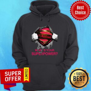 Alternative view of Marriott Blood Inside Me What’s Your Superpower Shirt