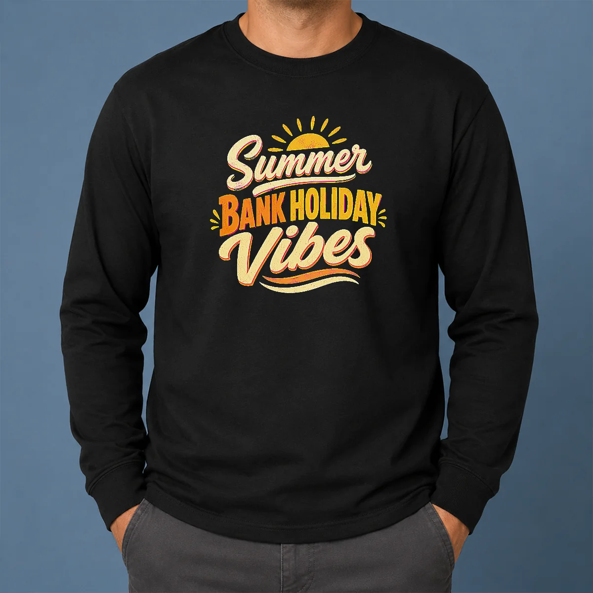 Nice Summer Bank Holiday Cozy Typography Family Gatheri Shirt - Image 6
