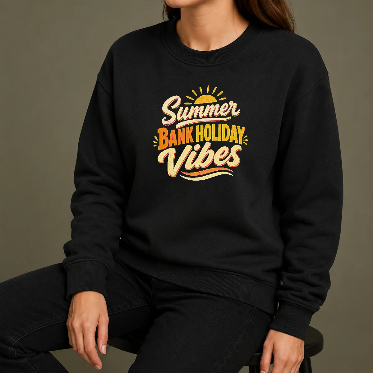 Nice Summer Bank Holiday Cozy Typography Family Gatheri Shirt - Image 7