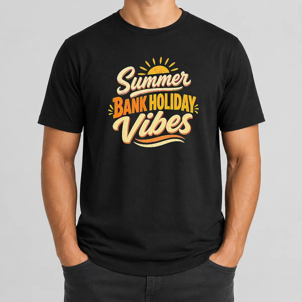 Nice Summer Bank Holiday Cozy Typography Family Gatheri Shirt