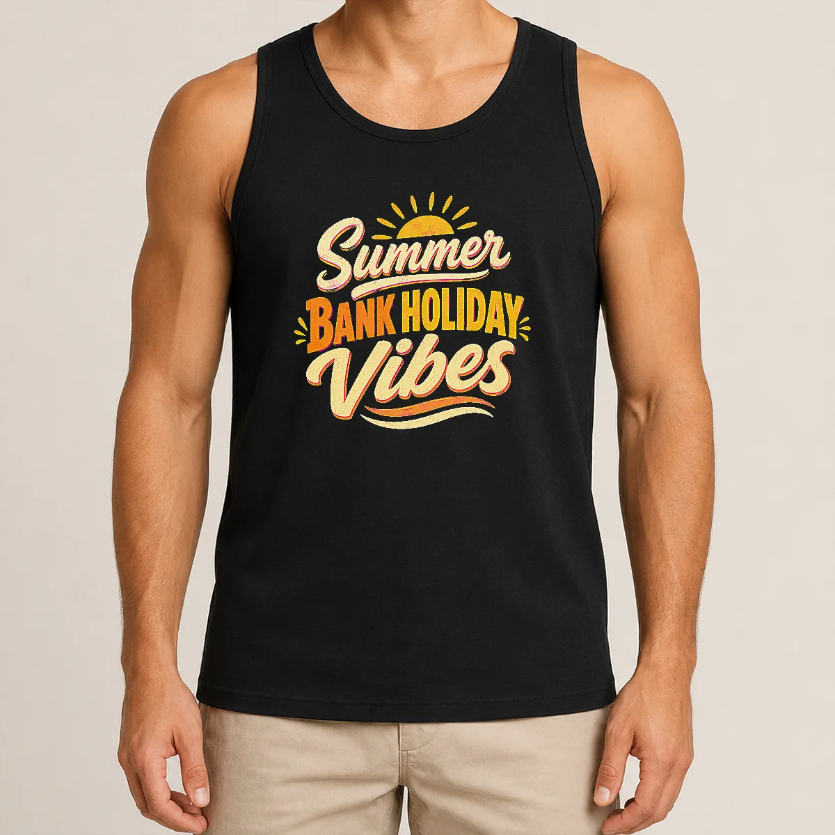 Nice Summer Bank Holiday Cozy Typography Family Gatheri Shirt - Image 3