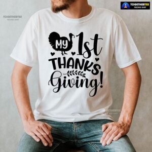 Alternative view of My 1st Thanksgiving Turkey T-Shirt