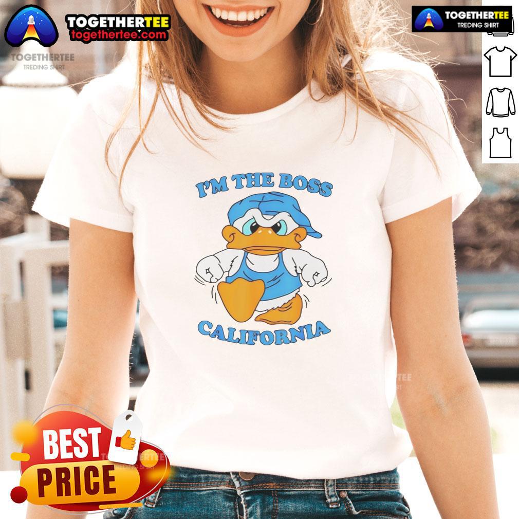 Happy I'm The Boss California Duck 90s T-Shirt - Image 3