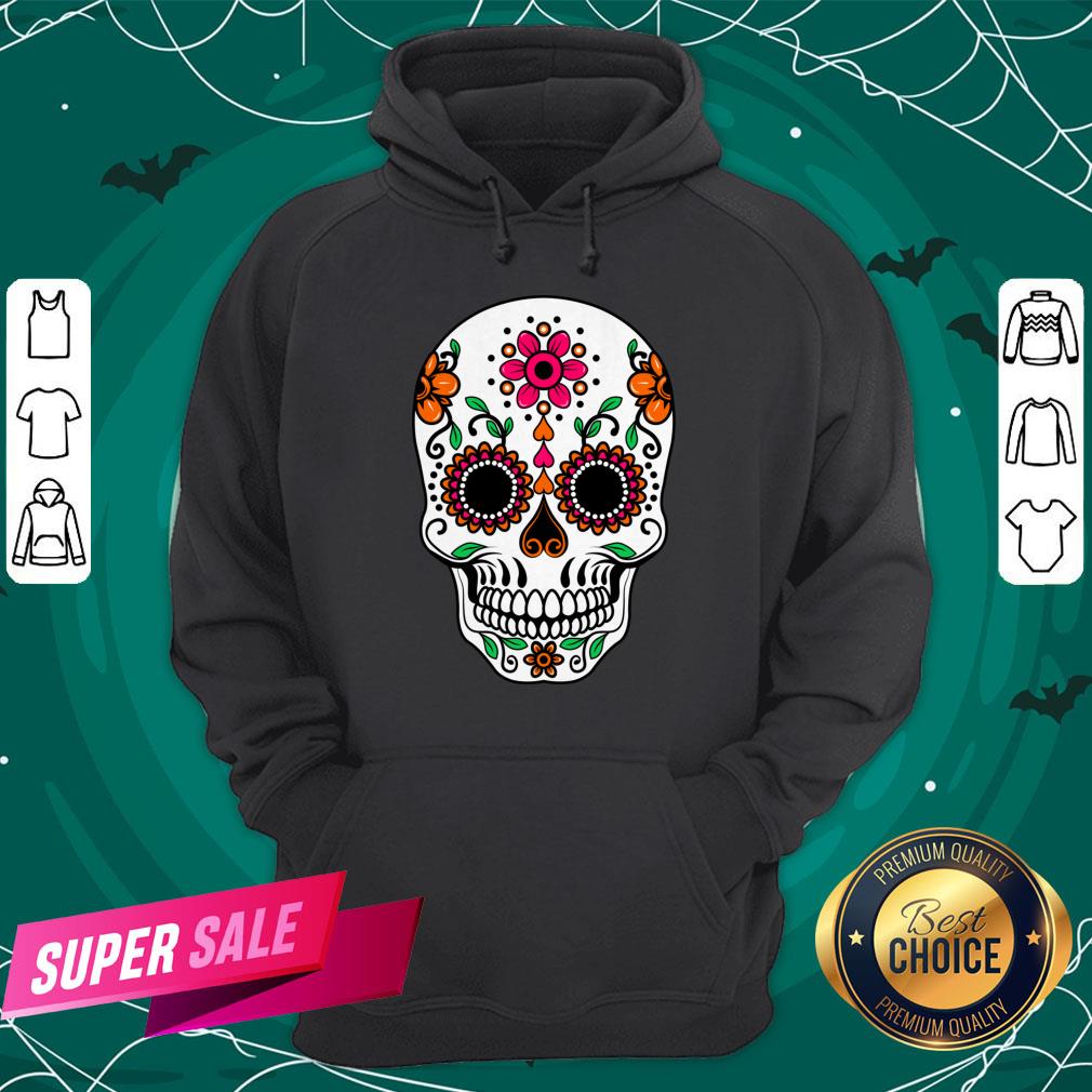Dia De Los Muertos Sugar Skull Day Of The Dead Shirt - Image 5