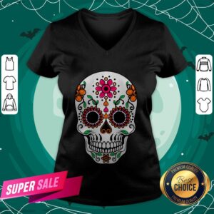 Alternative view of Dia De Los Muertos Sugar Skull Day Of The Dead Shirt