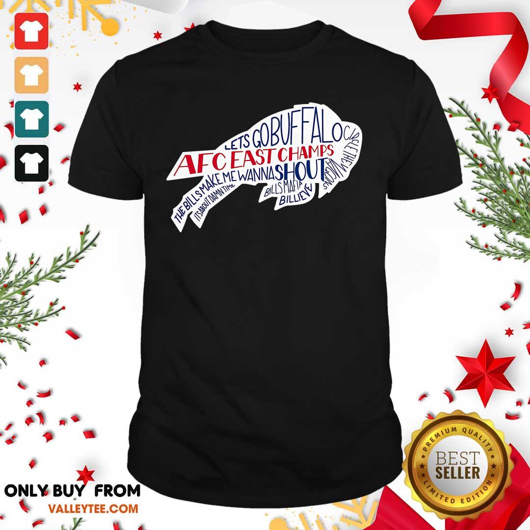 Sweet AFC East Champs Buffalo Bills Shirt