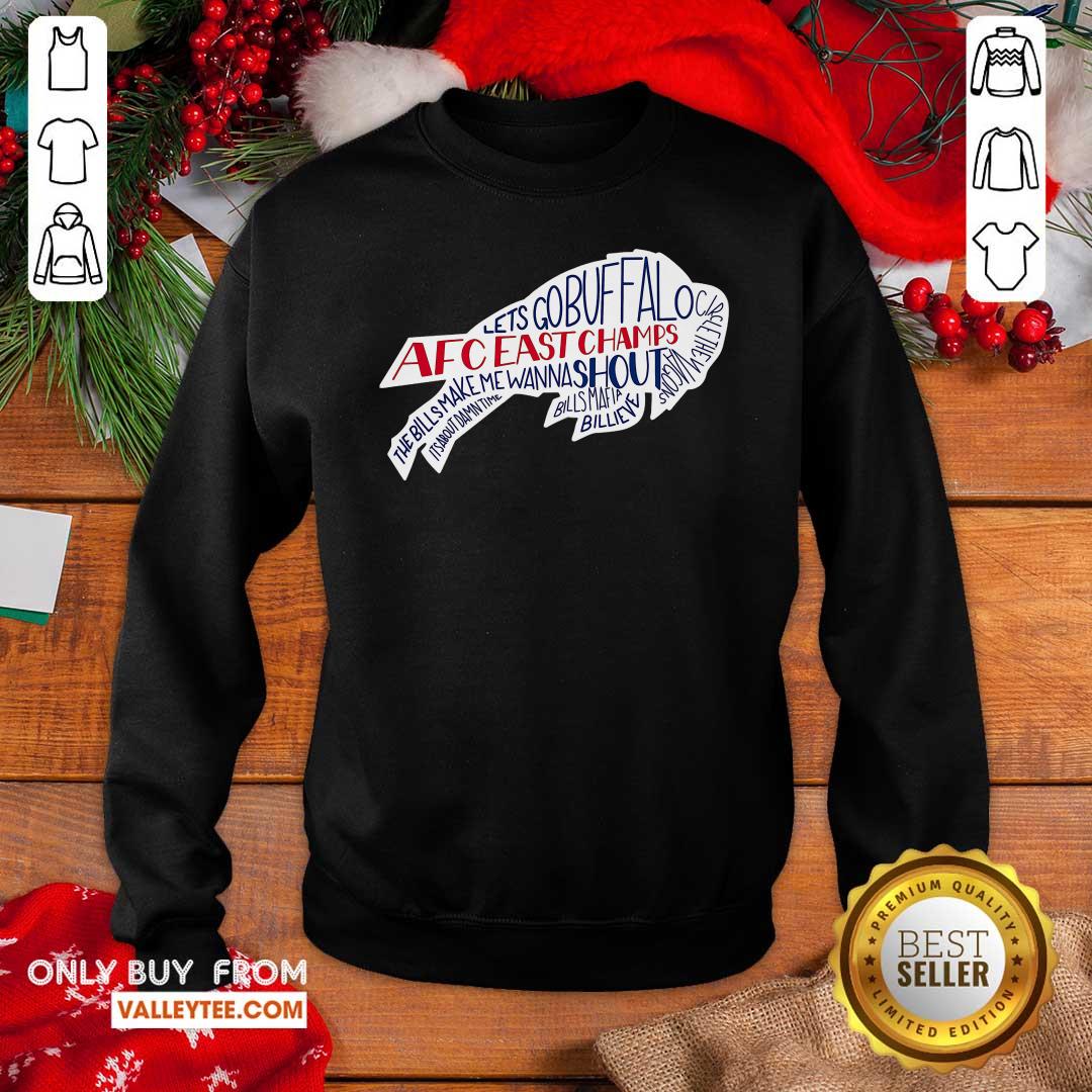 Sweet AFC East Champs Buffalo Bills Shirt - Image 5