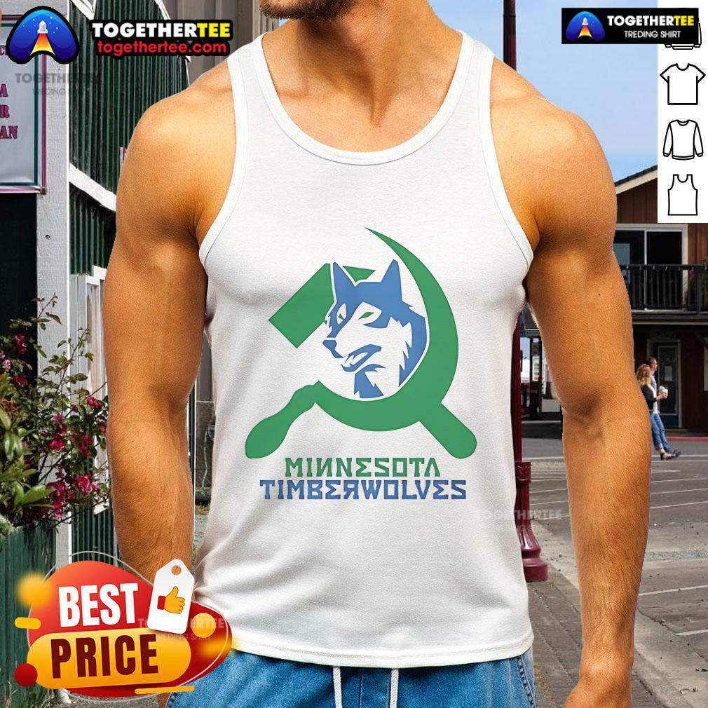 Nice Communist Minnesota Timberwolves T-Shirt - Image 4