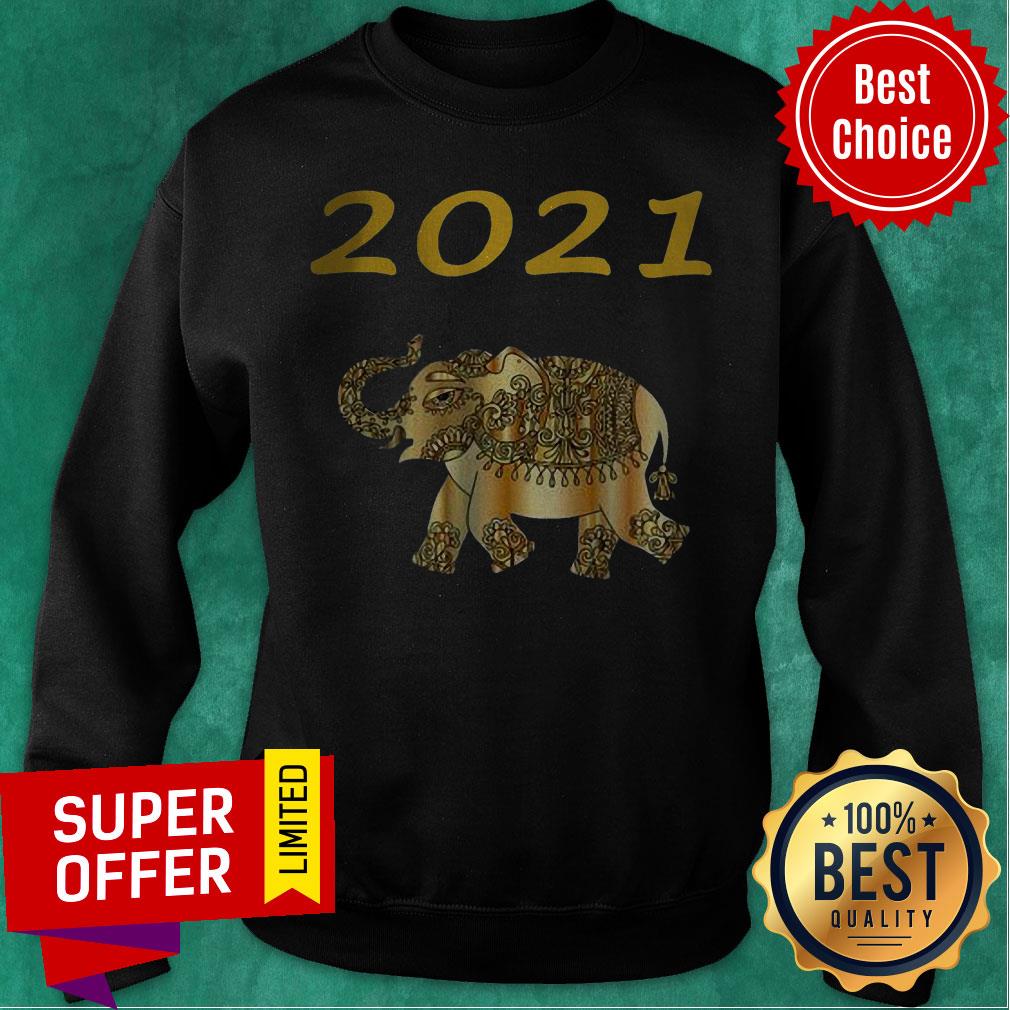 Top 2021 Republican Elephant Fun New Year Shirt - Image 3