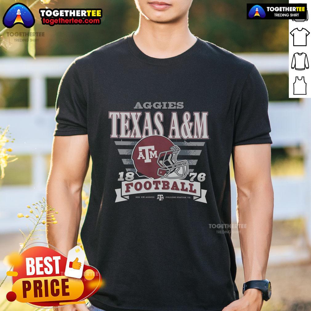 Official Texas A&M Aggies Stripe Splash T-Shirt