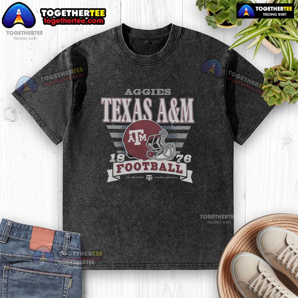 Official Texas A&M Aggies Stripe Splash T-Shirt - Image 6