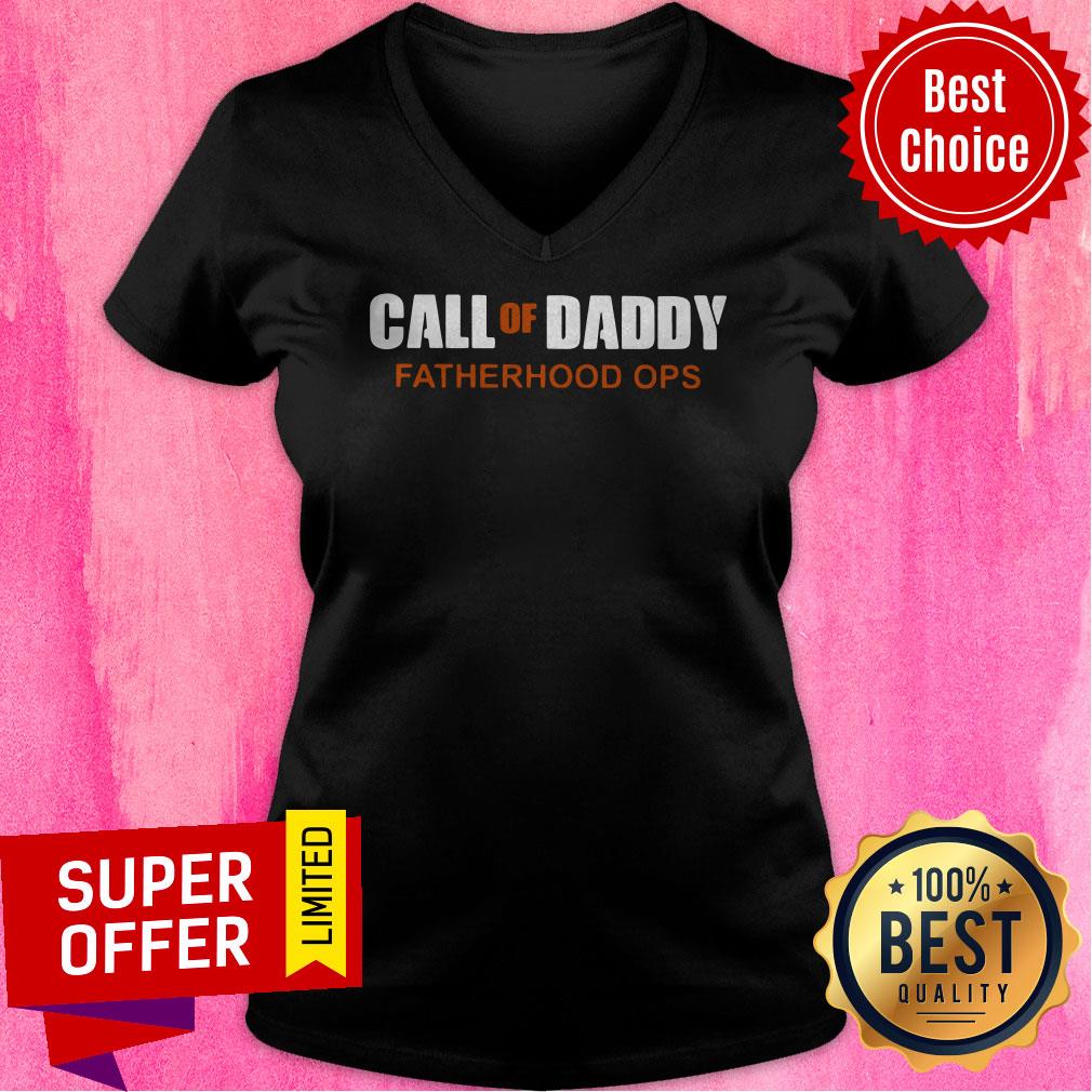 Official Call Of Daddy Fatherhood Ops Shirt - Image 4