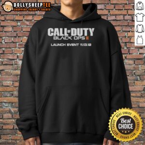 Alternative view of Original Tdawg Call Of Duty Black Ops II Launch Event 11.13.12 T-Shirt