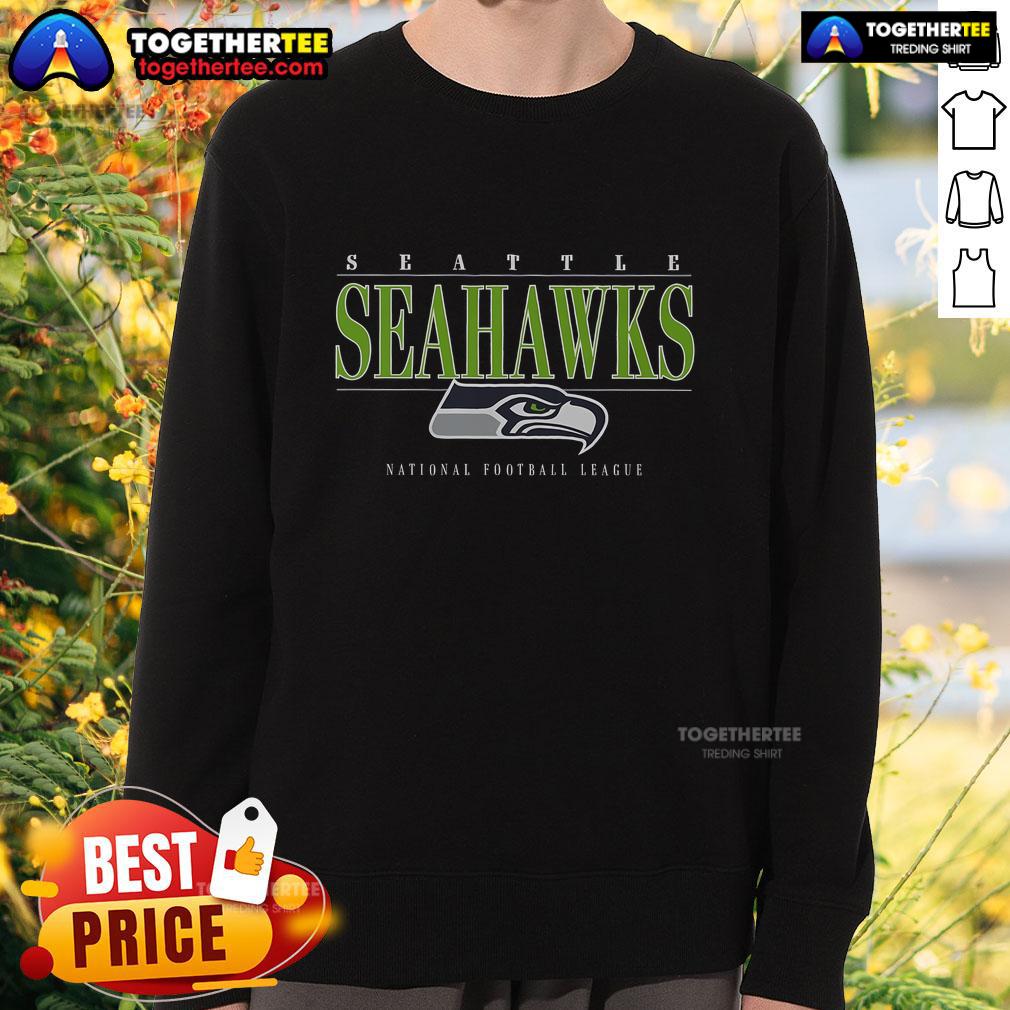 Premium Seattle Seahawks Signature Bar T-Shirt - Image 5